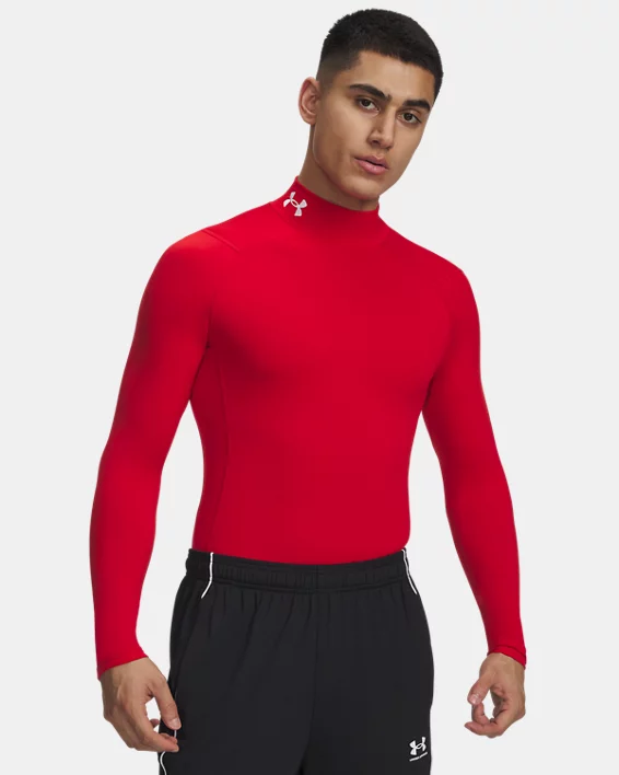 ColdGear Mens Compression Mock Long Sleeve